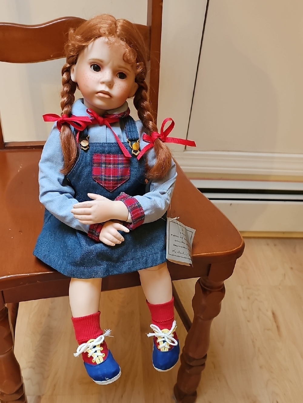 HANNAH ROSE TIME OUT  Porcelain Doll From The Danbury Mint